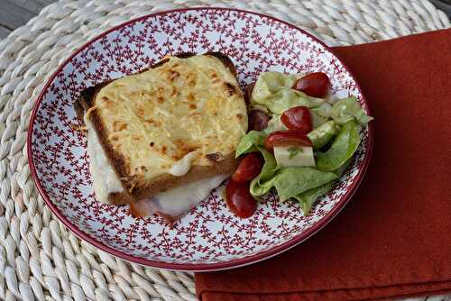 Croque-monsieur au four