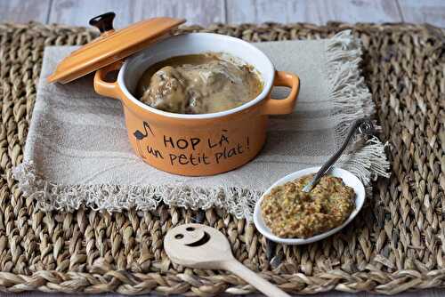 Boeuf à la moutarde à l'ancienne (au Cookeo ou sans)