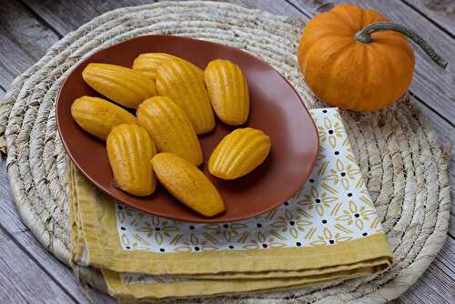 Madeleines au potiron