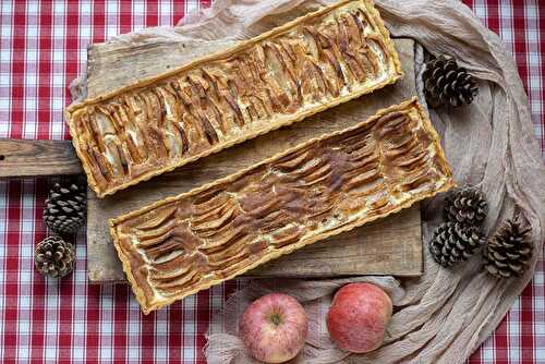 Tarte aux pommes au flan