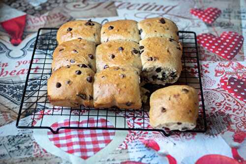 Brioche danoise aux pépites de chocolat