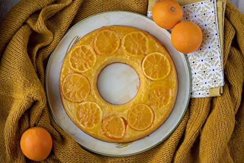 Gâteau renversé à l'orange