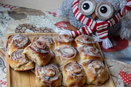 Cinnamon rolls (roulés à la cannelle)