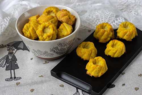 Mini cakes poulet curry