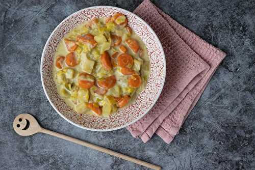 Fondue de poireaux aux carottes et pommes de terre (au Cookeo ou sans)