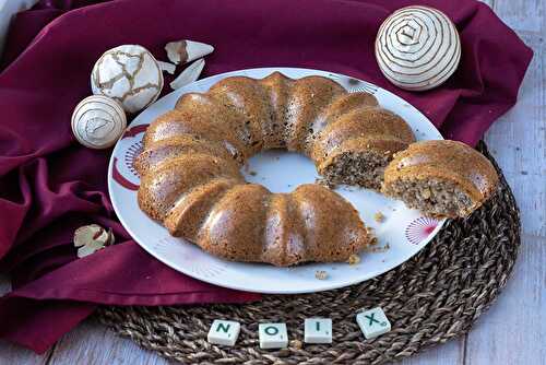 Gâteau aux noix de Cyril Lignac