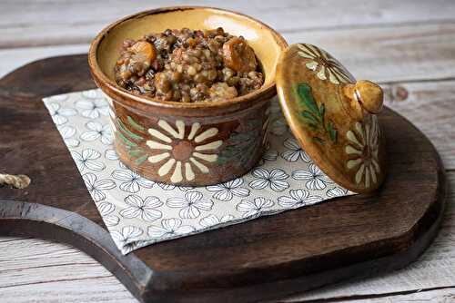 Lentilles aux petits lardons (au Cookeo ou sans)