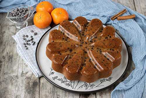 Gâteau Mandarine Cannelle Chocolat