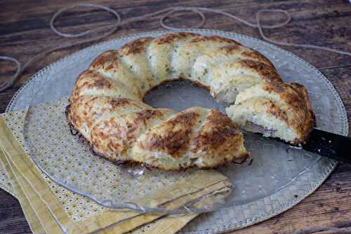 Gâteau de pommes de terre jambon mozzarella