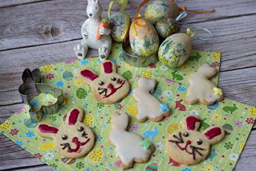 Petits gâteaux lapins citronnés