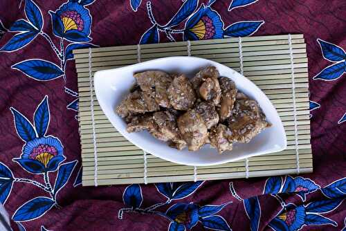 Émincé de poulet au miel et cannelle