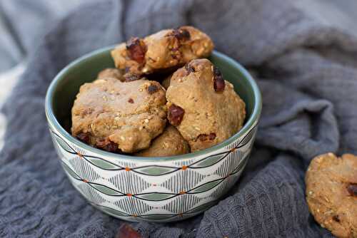 Cookies au chorizo emmental et sésame (aux jaunes d’œufs)