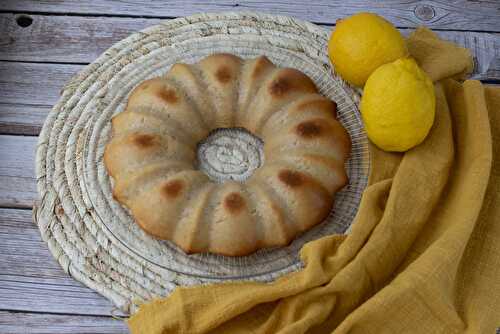 Gâteau au citron healthy