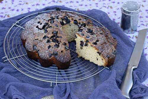 Gâteau au yaourt et aux myrtilles