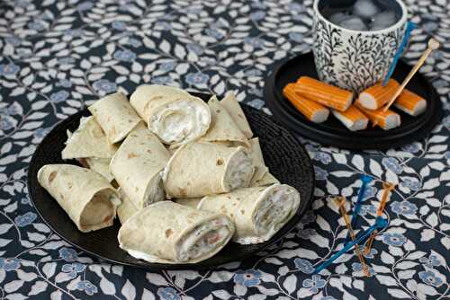 Wraps surimi fromage frais