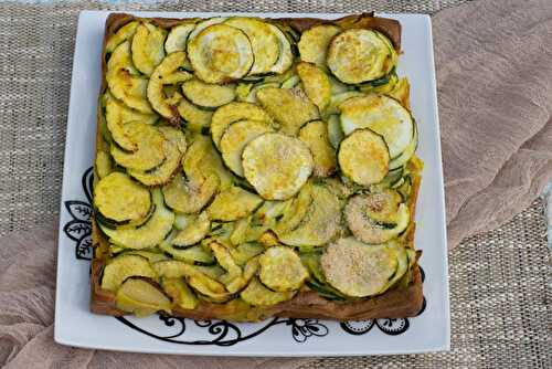 Gâteau de courgettes au curcuma