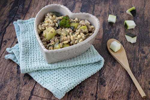 Blesotto Courgettes Vache qui rit (au Cookeo ou sans)