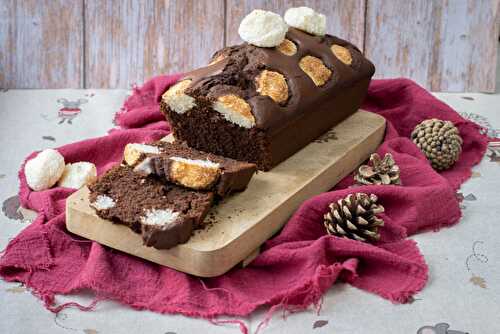 Cake au chocolat et boulettes noix de coco