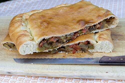 Calzone aux légumes façon ratatouille