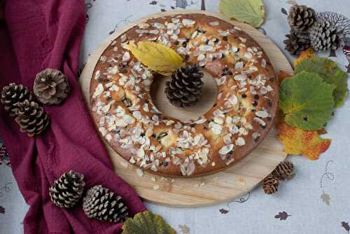 Gâteau moelleux poires amandes et chocolat