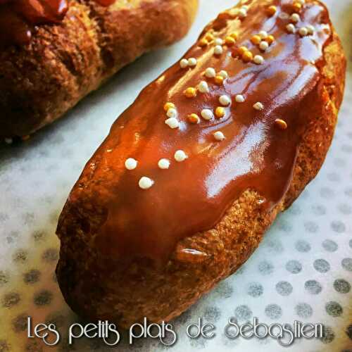 Eclairs au caramel beurre salé