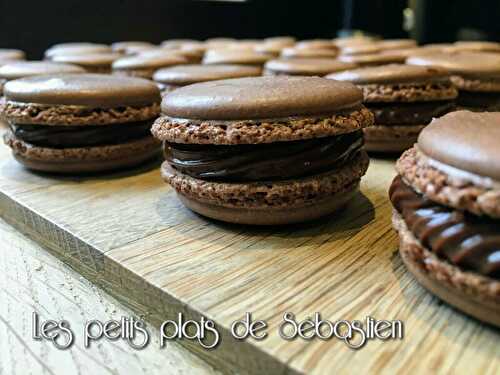 Macarons aux chocolats