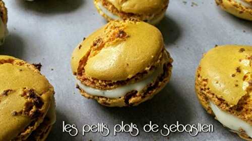 Macarons citron vert et basilic