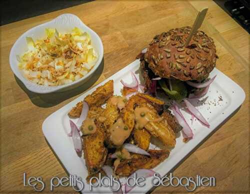 Mini-burgers de sanglier et potatoes maison