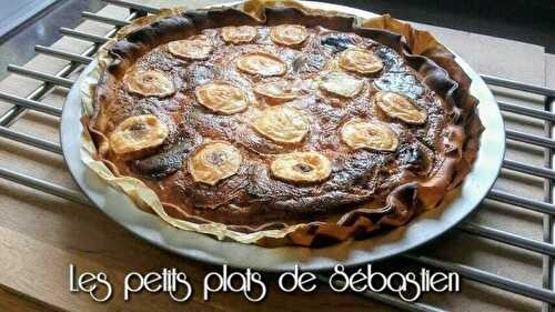 Quiche au chèvre et au miel