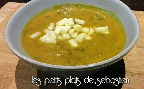 Soupe de lentilles vertes au cumin