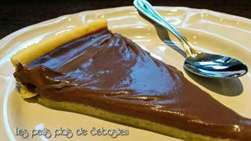 Tarte au chocolat de Frédéric Anton