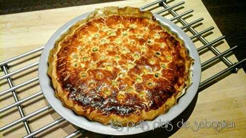 Tourte réalisée à base de restes de poulet rôti et ses légumes