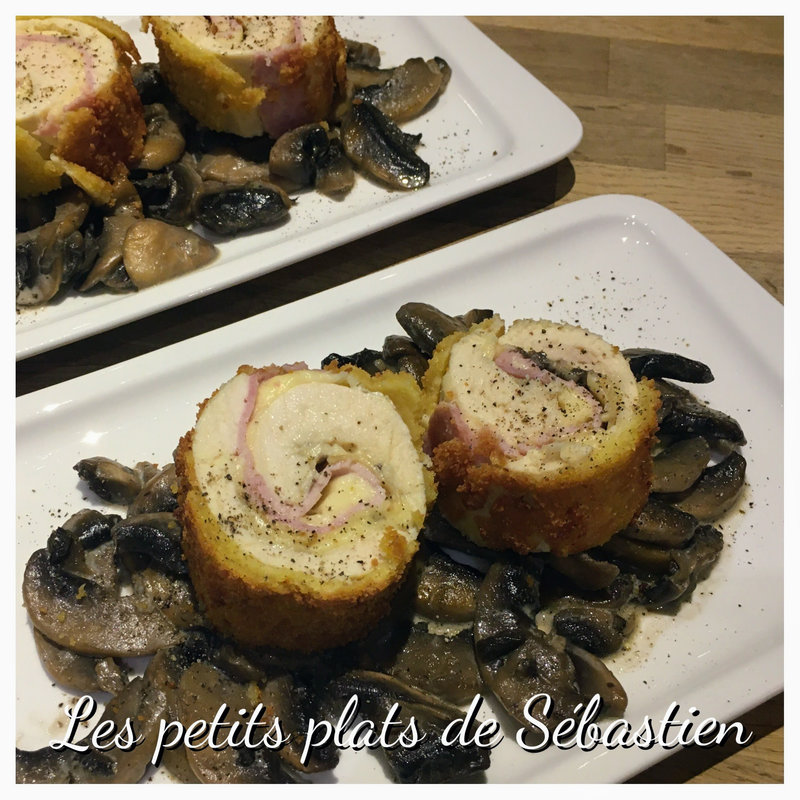 Makis de cordon bleu du chef Diego Alary