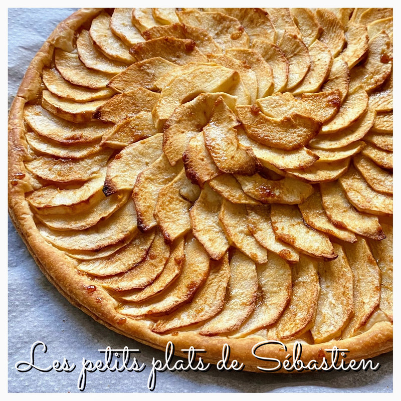 Tarte fine aux pommes