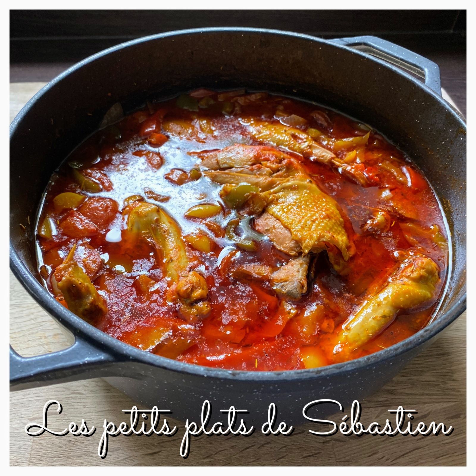 Poulet Basquaise à ma façon