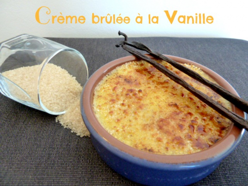 Crème brûlée à la vanille - Les petits secrets de Lolo ...