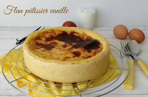 Flan pâtissier à la vanille