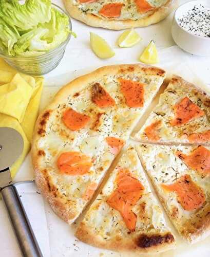 Pizza au saumon fumé - Les petits secrets de Lolo ...