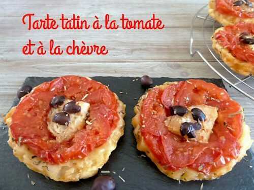 Tarte tatin aux tomates et à la chèvre - Les petits secrets de Lolo ...