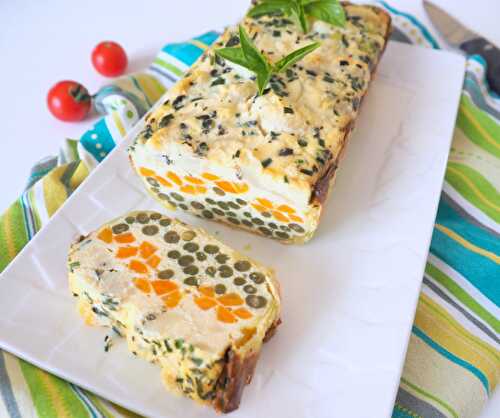 Terrine froide de légumes