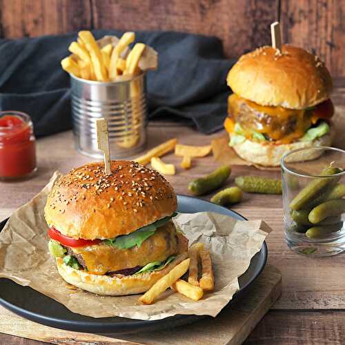 Hamburgers maison (recette facile)