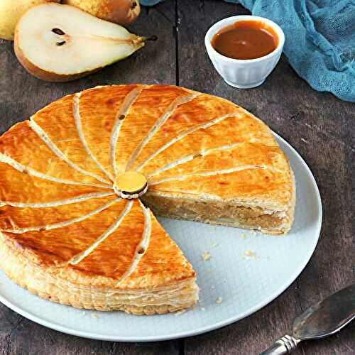 Galette des rois poire caramel