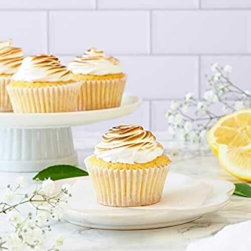 Cupcakes au citron meringués