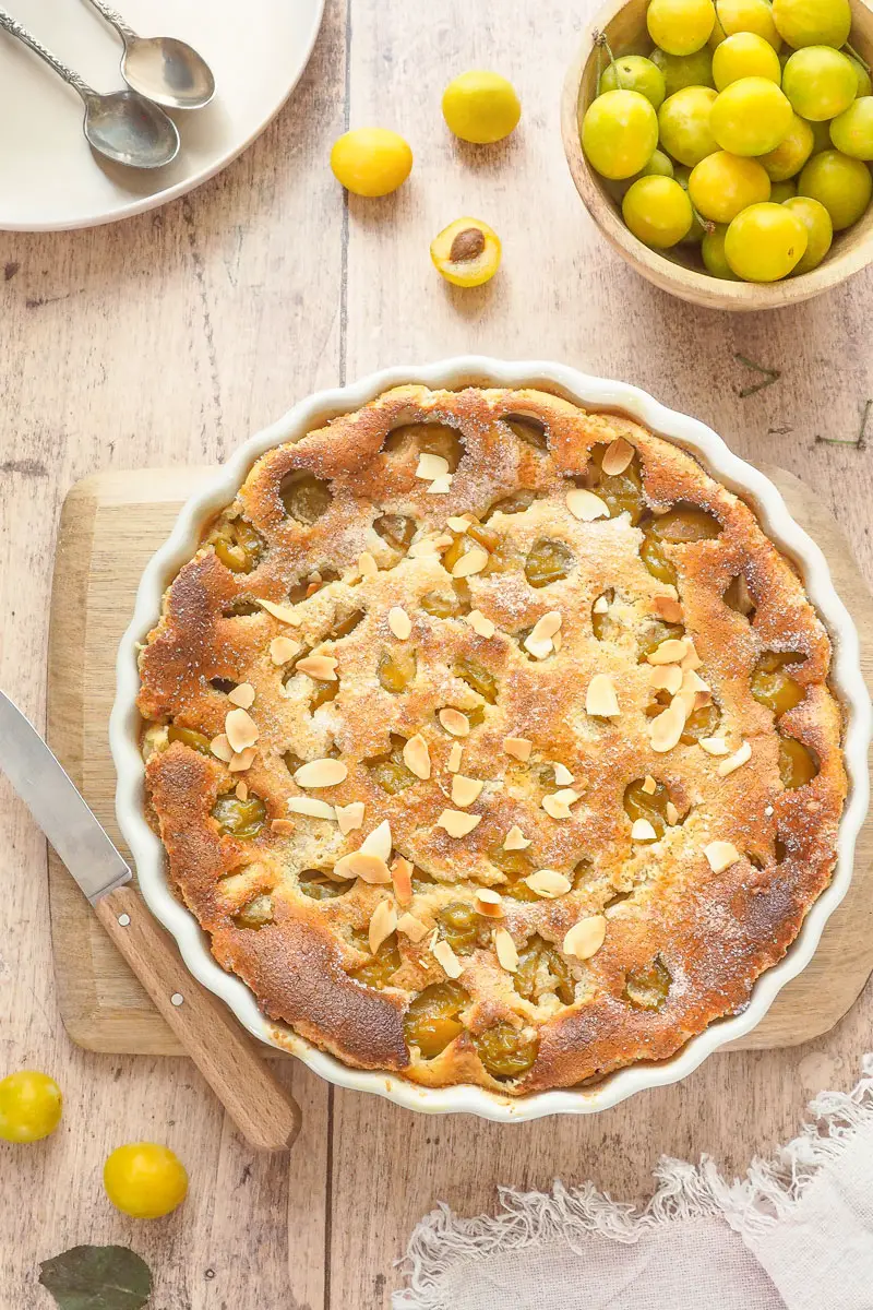 Clafoutis aux mirabelles