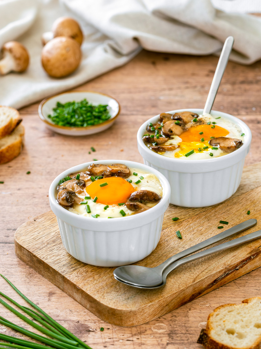 Oeufs cocotte au four !