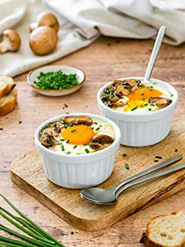 Oeufs cocotte au four !