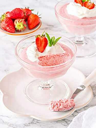 Mousse aux fraises