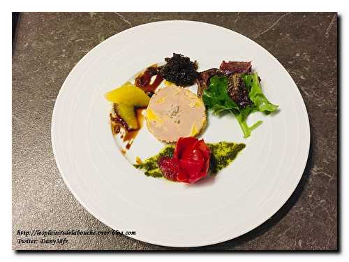 Assiette de foie gras - Les plaisirs de la bouche
