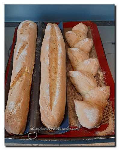 Baguette de pain Française - Les plaisirs de la bouche