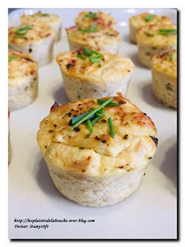 Bouchées au thon et ciboulette